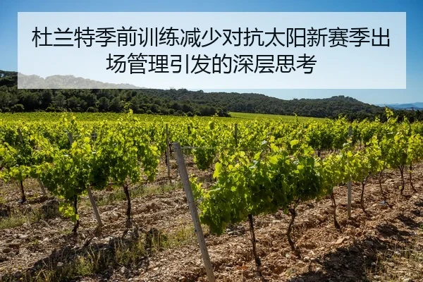杜兰特季前训练减少对抗太阳新赛季出场管理引发的深层思考